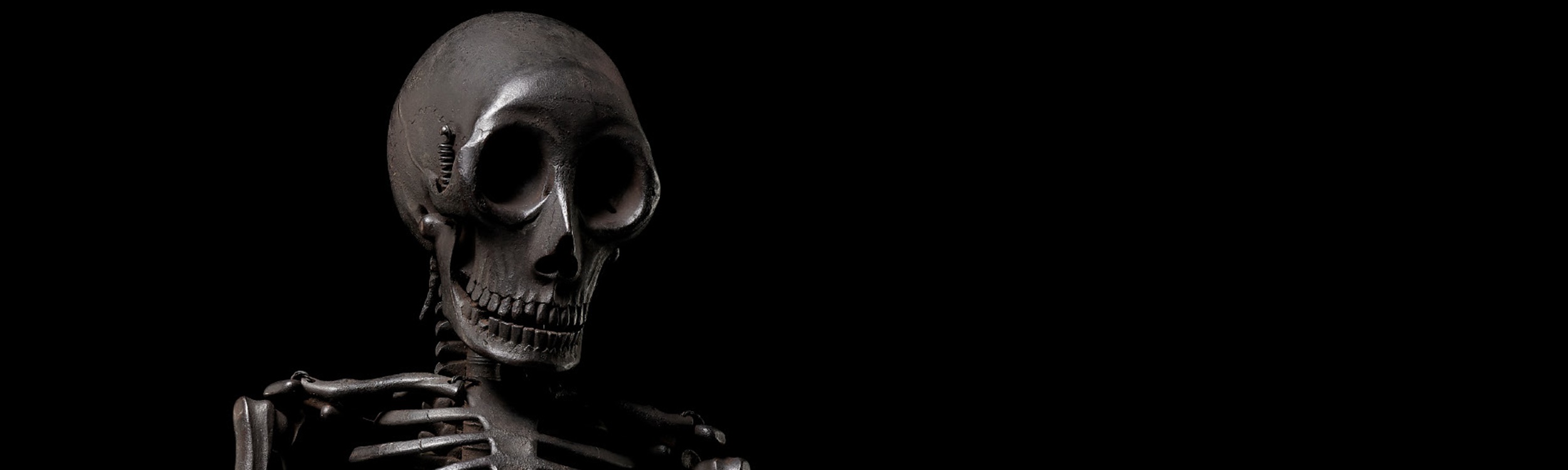 Watch Now: An Important Jizai Okimono of a Skeleton